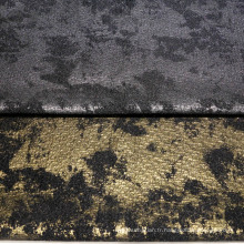 Tissu en polyester avec revêtement en poudre brillant